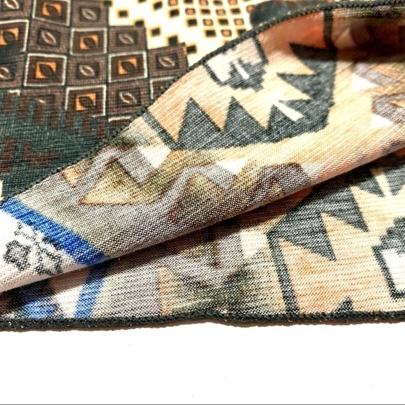 Cowgirl Justice Western Aztec Dress Small Tribal Geometric Farmhouse - Picture 6 of 10